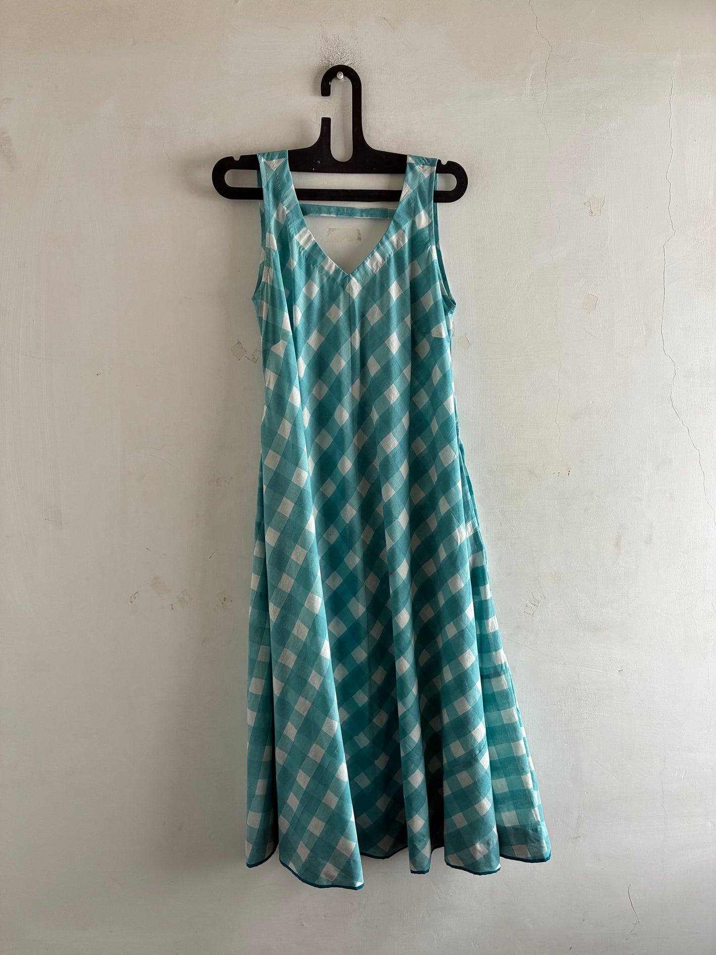 The Crossways Bias-Cut Cotton Dress