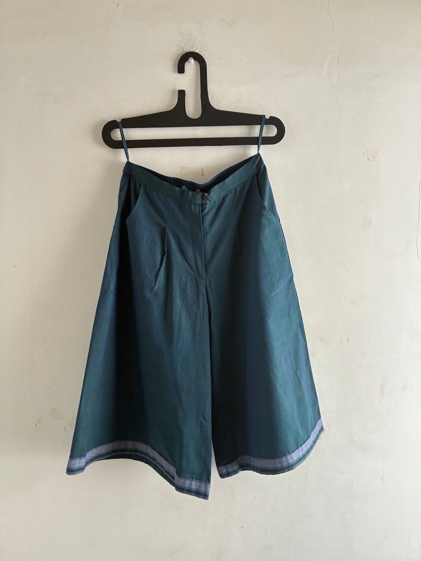 handloom wide-leg cullotes