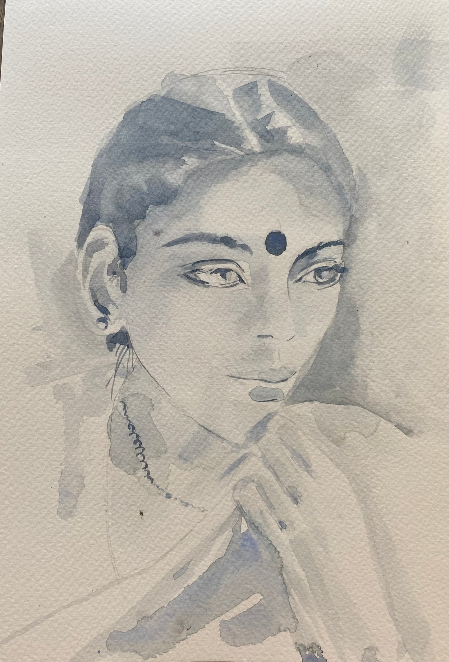 watercolour portrait