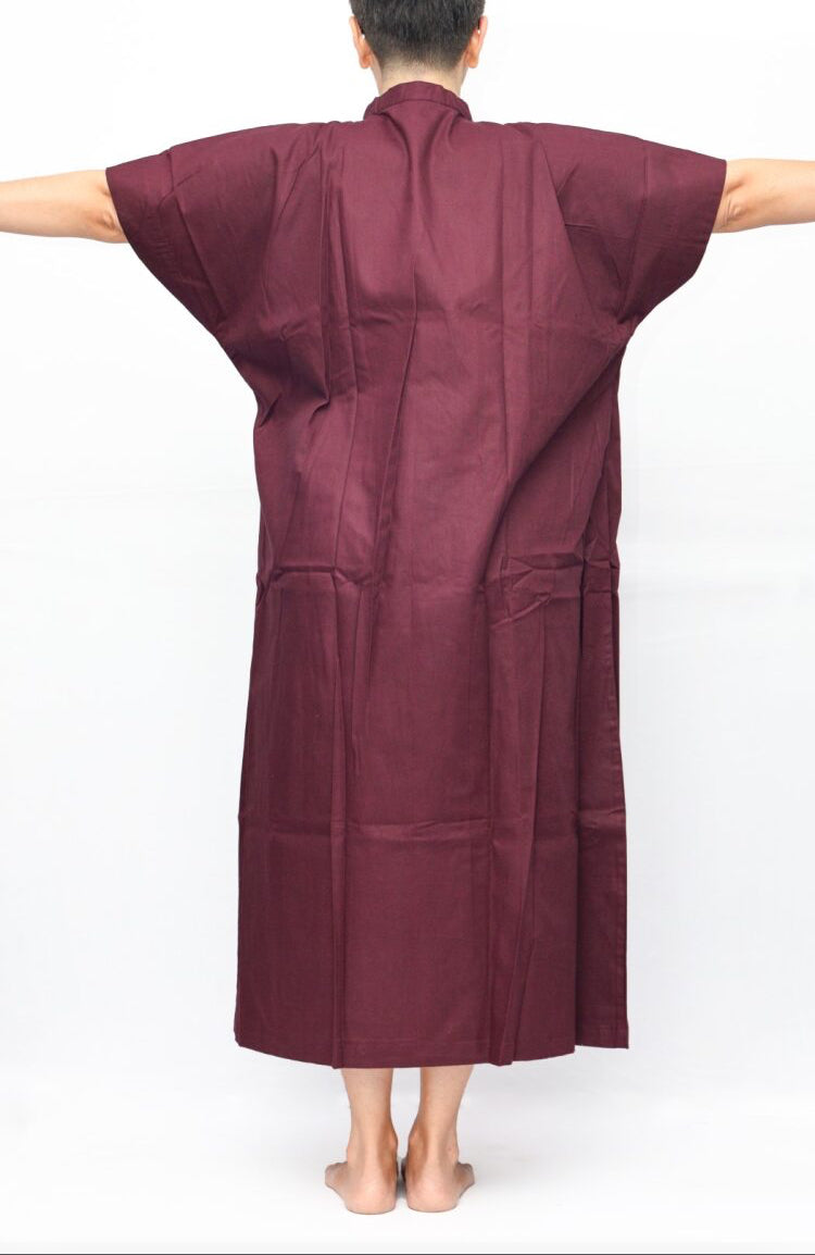 front open wrap housecoat