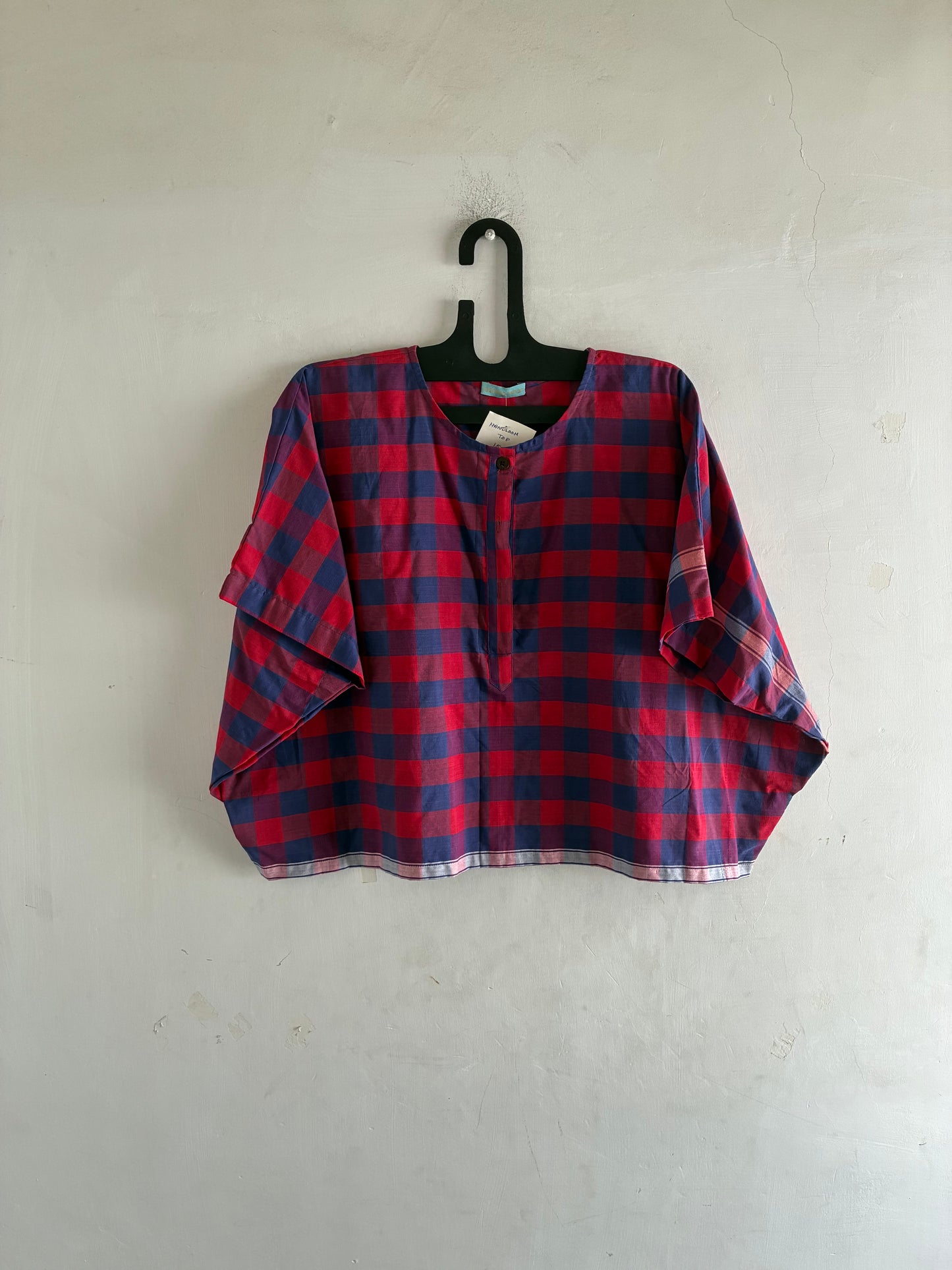 checked zero waste top