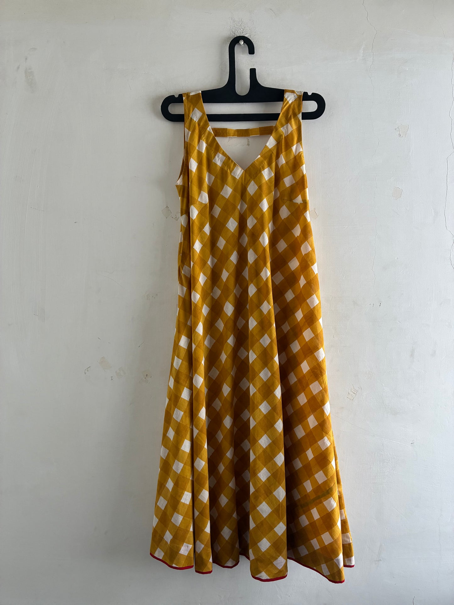 The Crossways Bias-Cut Cotton Dress