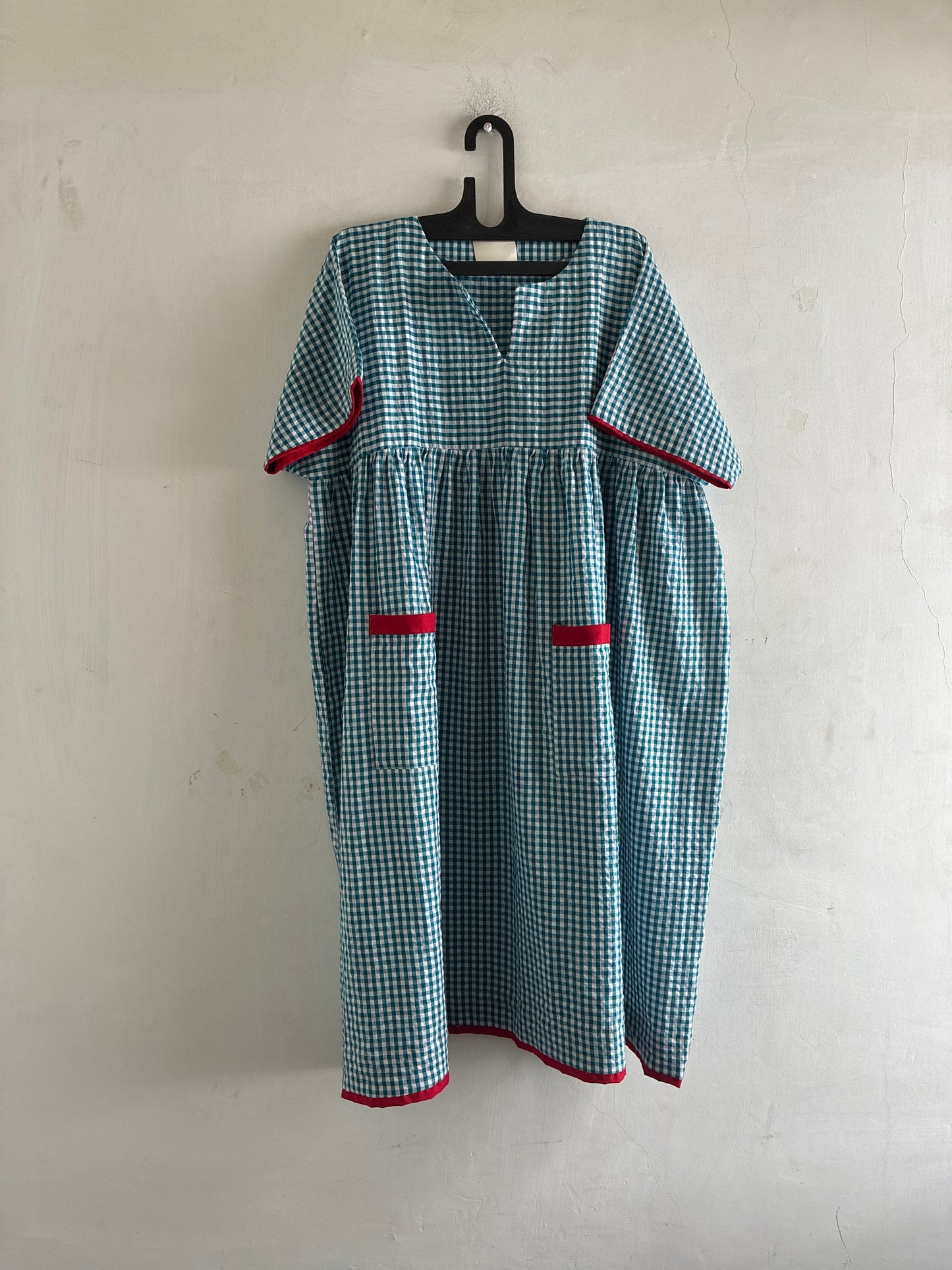 GINGHAM DRESS