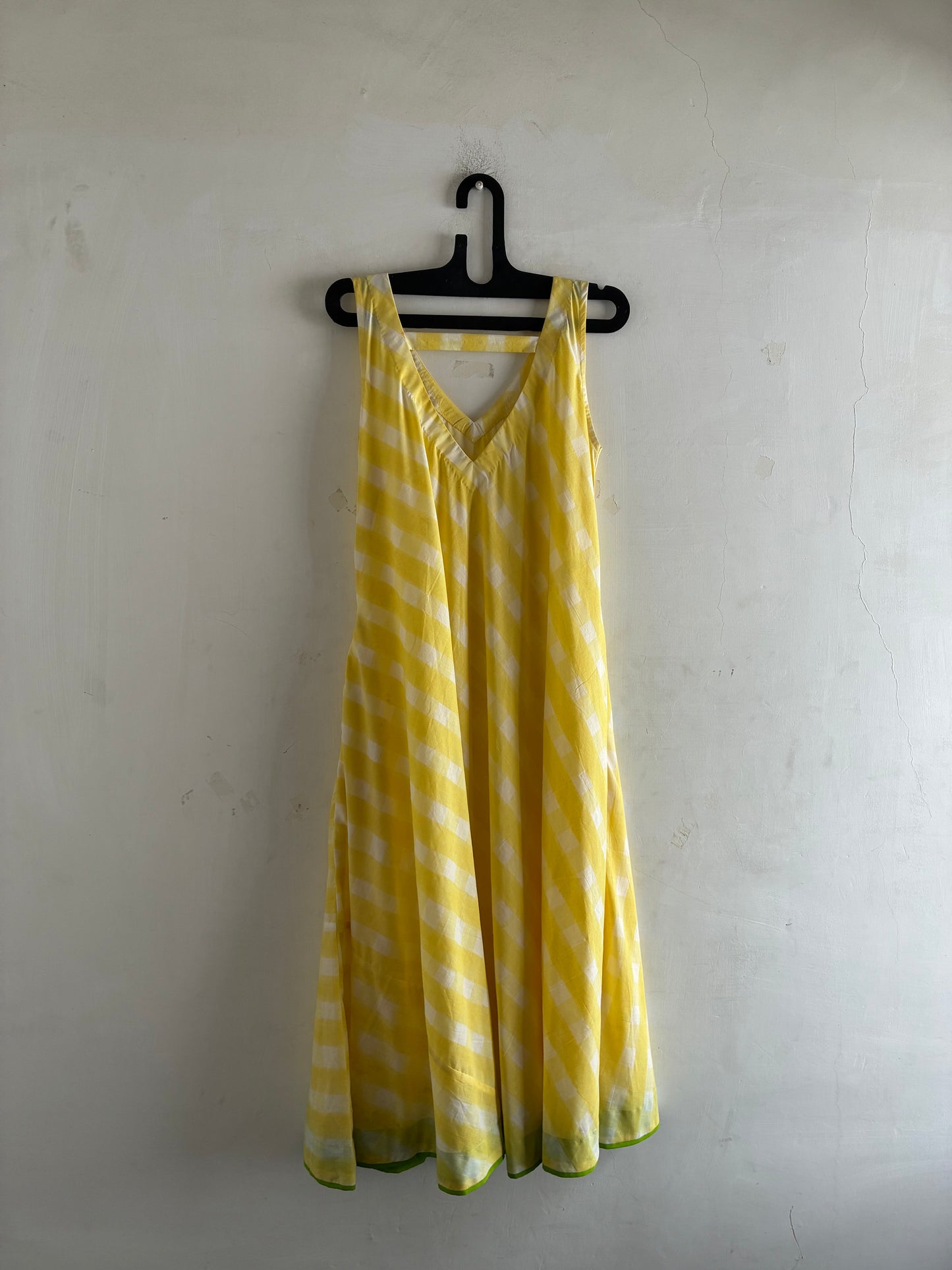 The Crossways Bias-Cut Cotton Dress