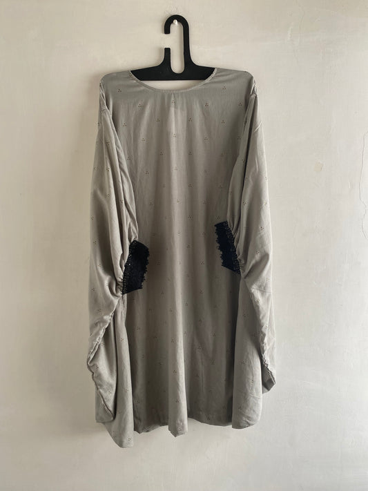 Ash cocoon dress