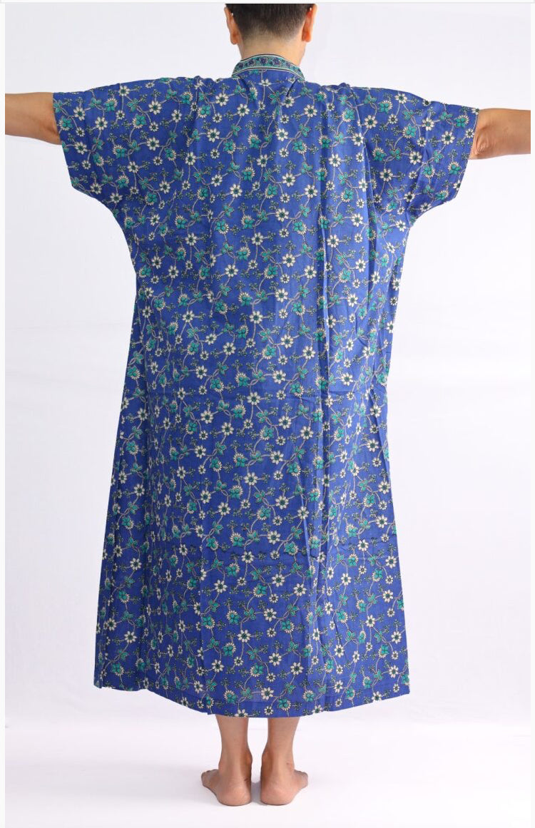 front open wrap housecoat