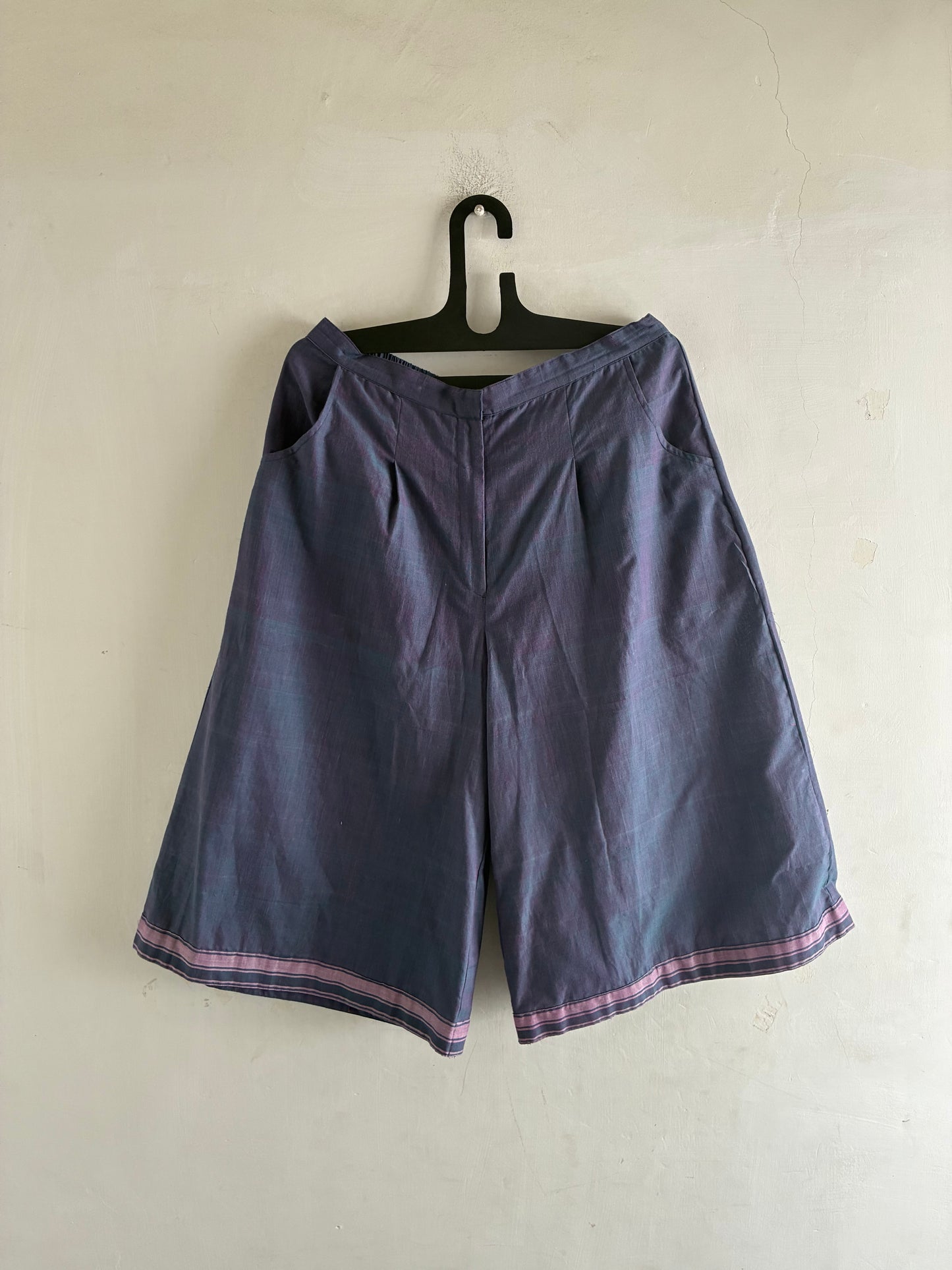 handloom wide-leg cullotes