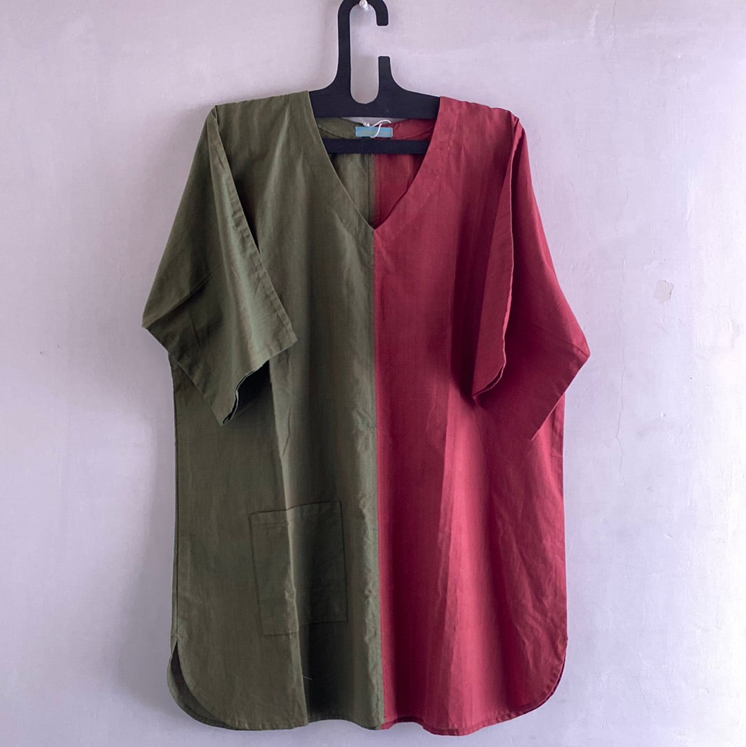 handloom drop sleeve tunic
