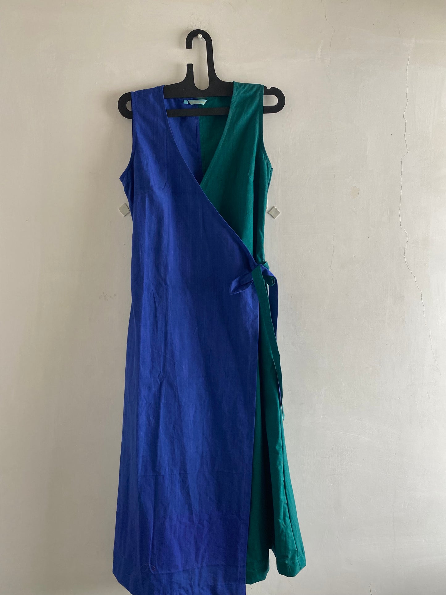 Long wrap dress