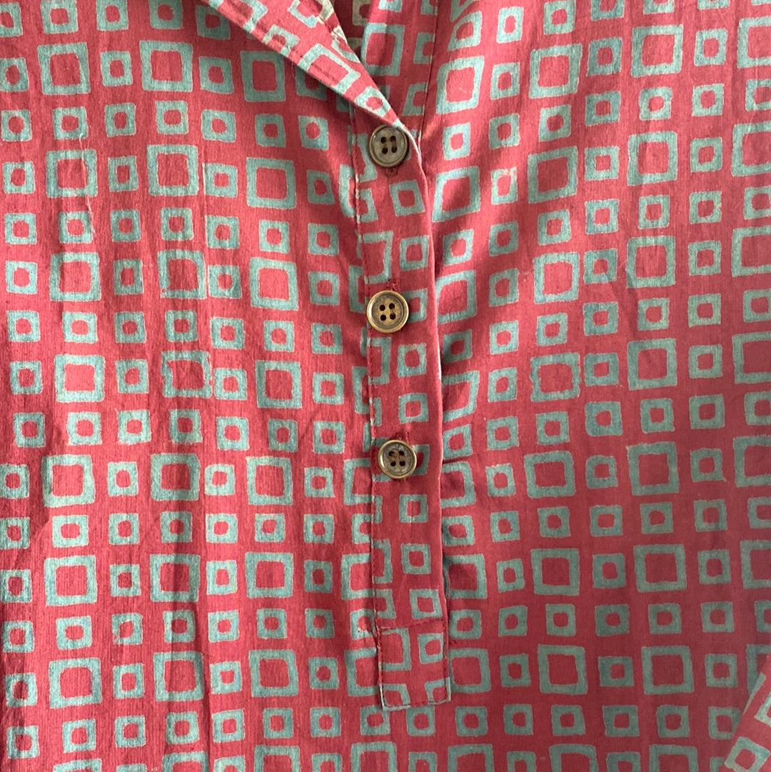 cotton collared top