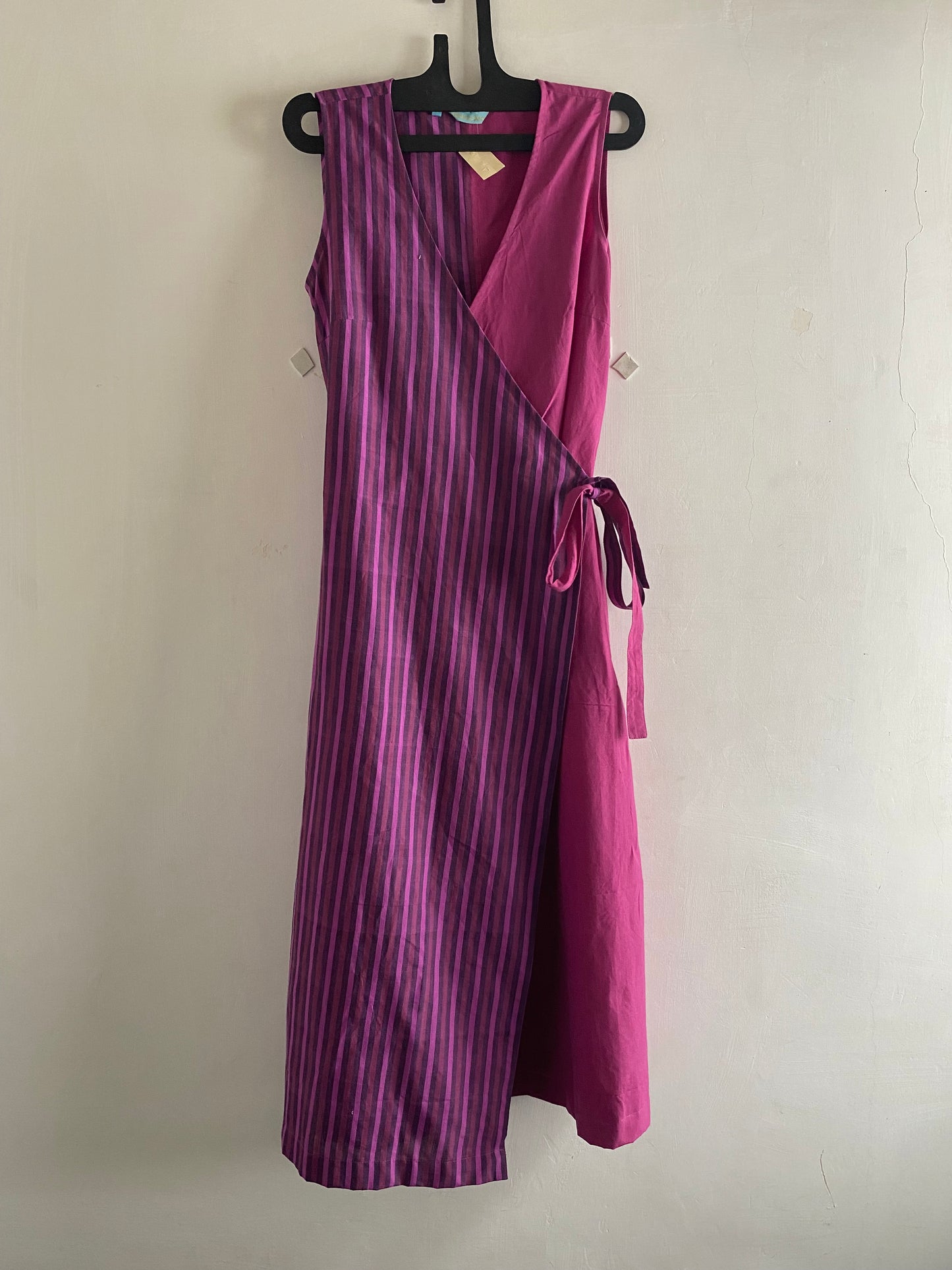 Long wrap dress