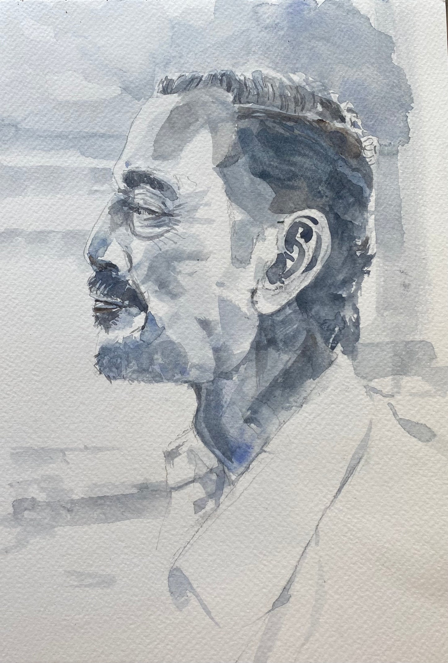 watercolour portrait