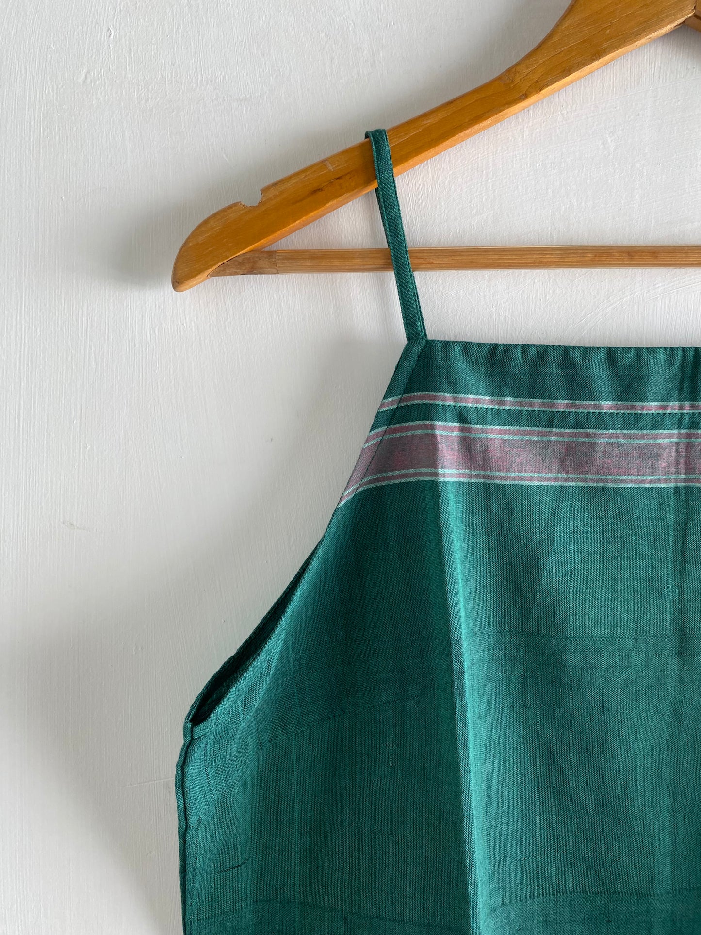 Handloom spaghetti shift dress